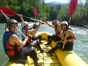 rafting